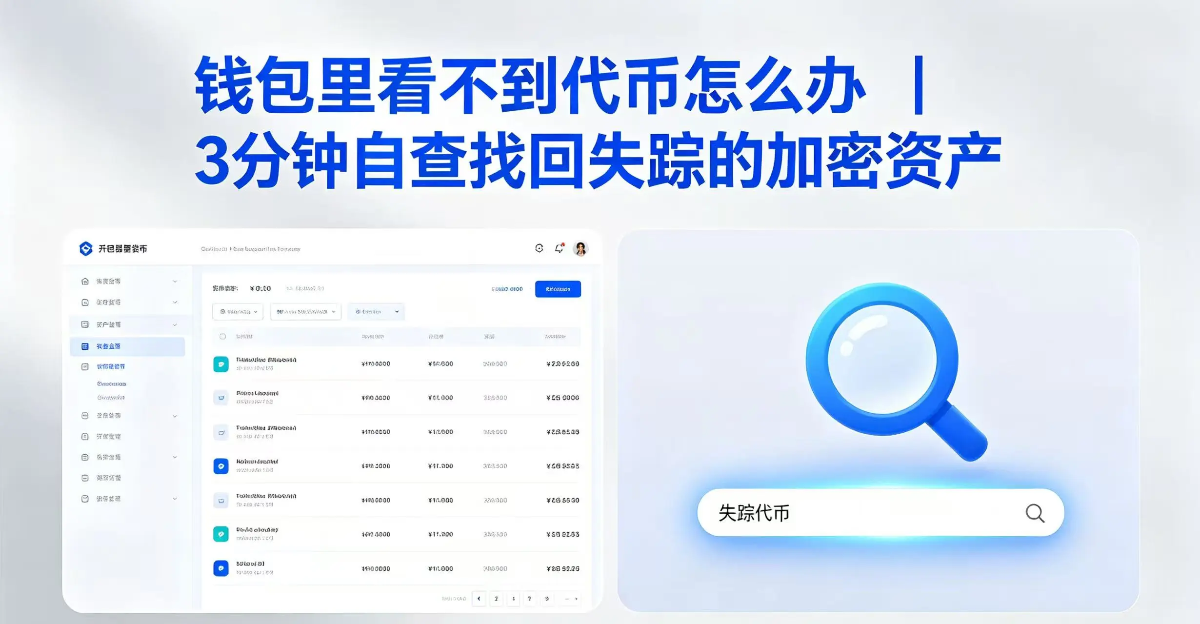 钱包里看不到代币怎么办?