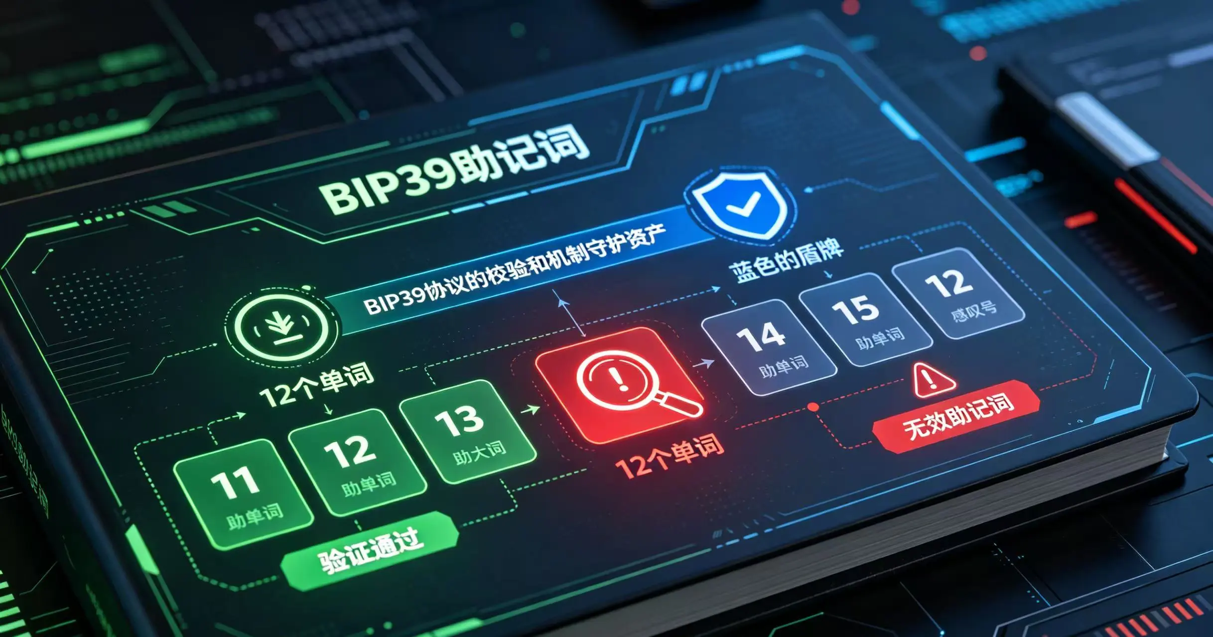助记词最后一个词报错怎么办?