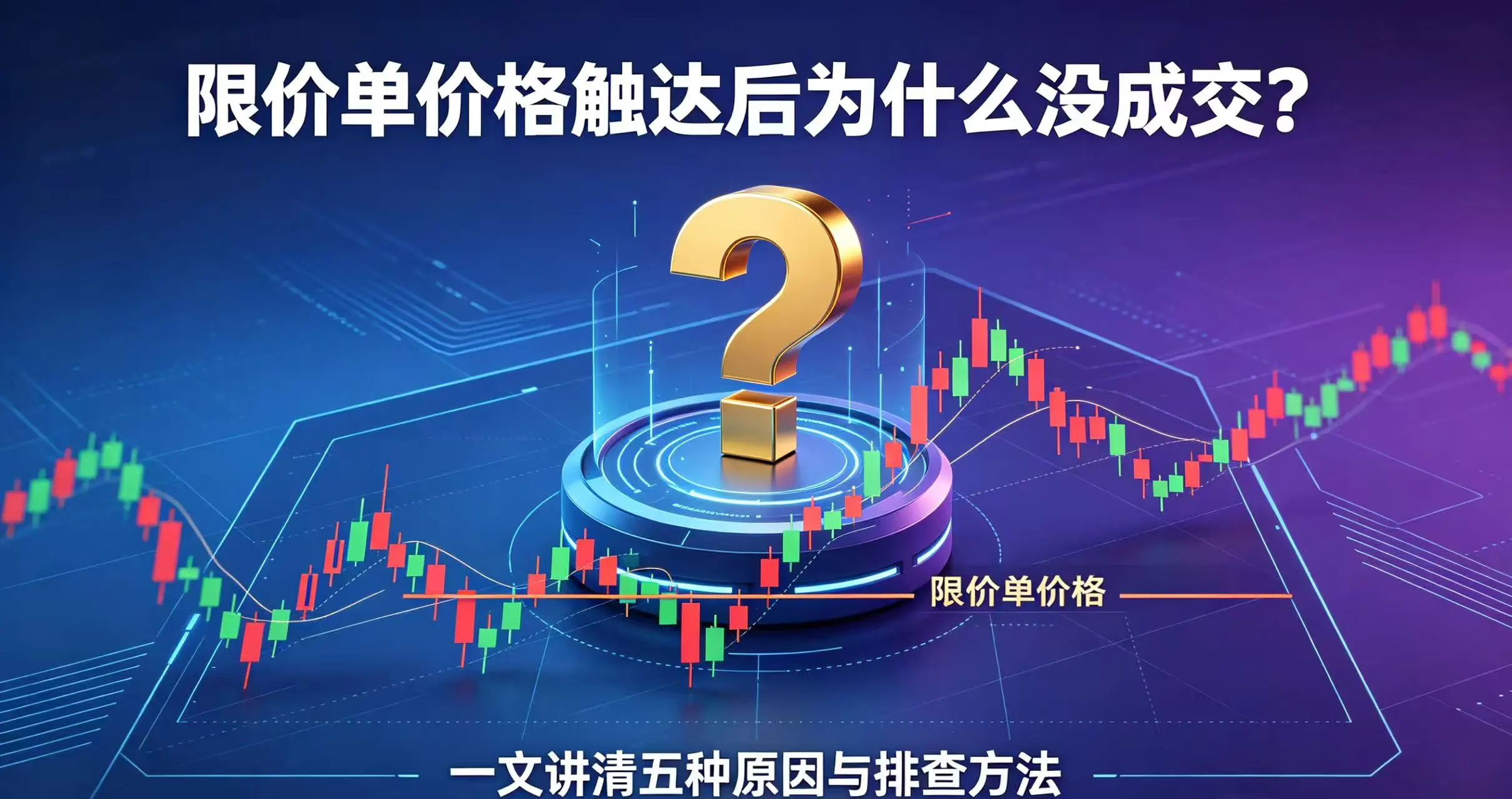 限价单价格触达后为什么没成交？