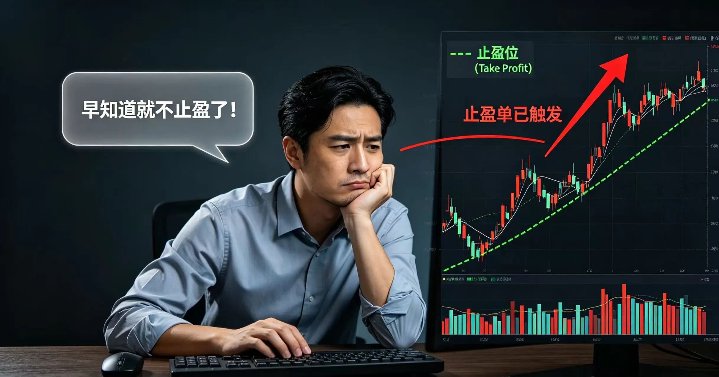 止盈单触发后价格继续走会后悔吗？先问自己三个问题