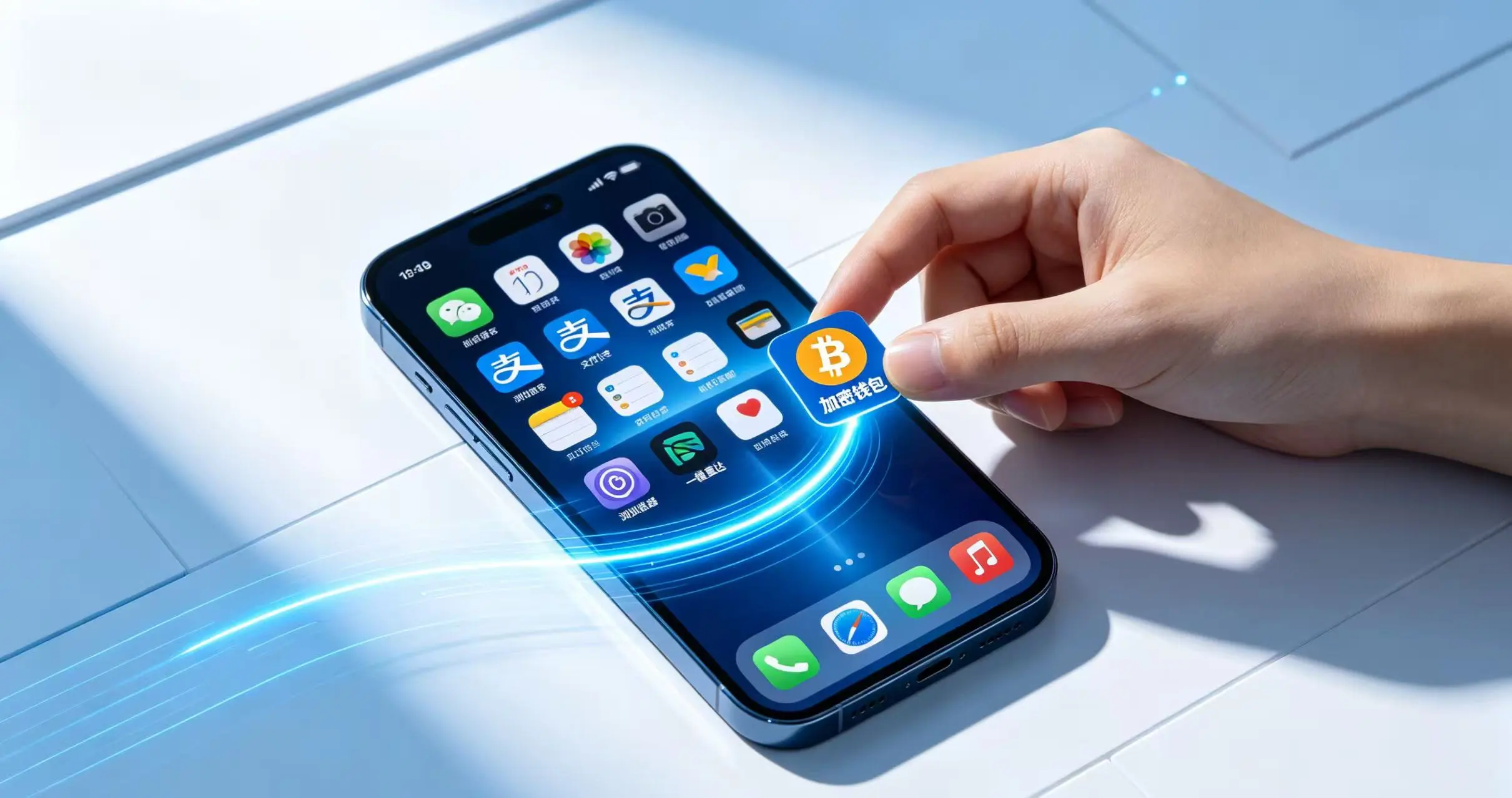 钱包 App 添加到手机桌面攻略