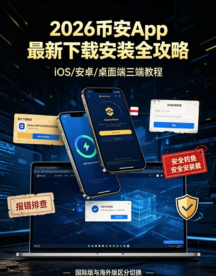比安App最新下载安装全攻略：iOS/安卓/桌面端三端教程｜国际版与海外版区分切换+报错完整排查