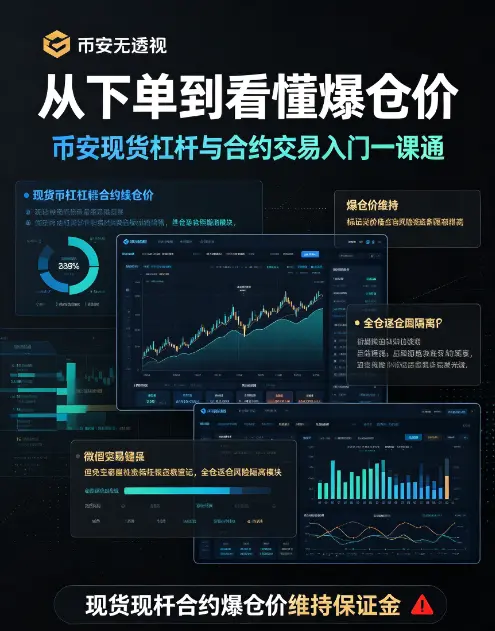从下单到看懂爆仓价：比安现货、杠杆与合约交易入门一课通